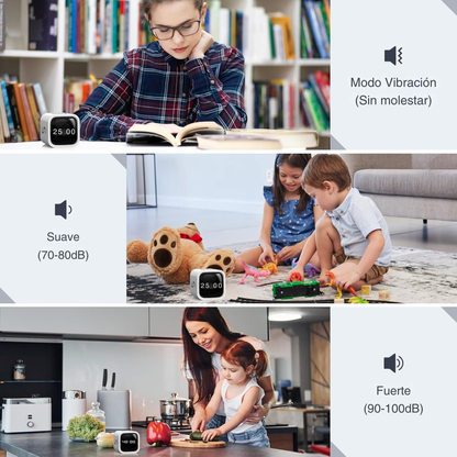 Focus Cube – Temporizador Pomodoro Giratorio